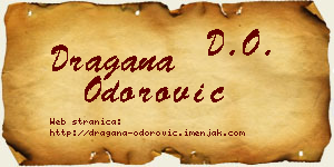 Dragana Odorović vizit kartica